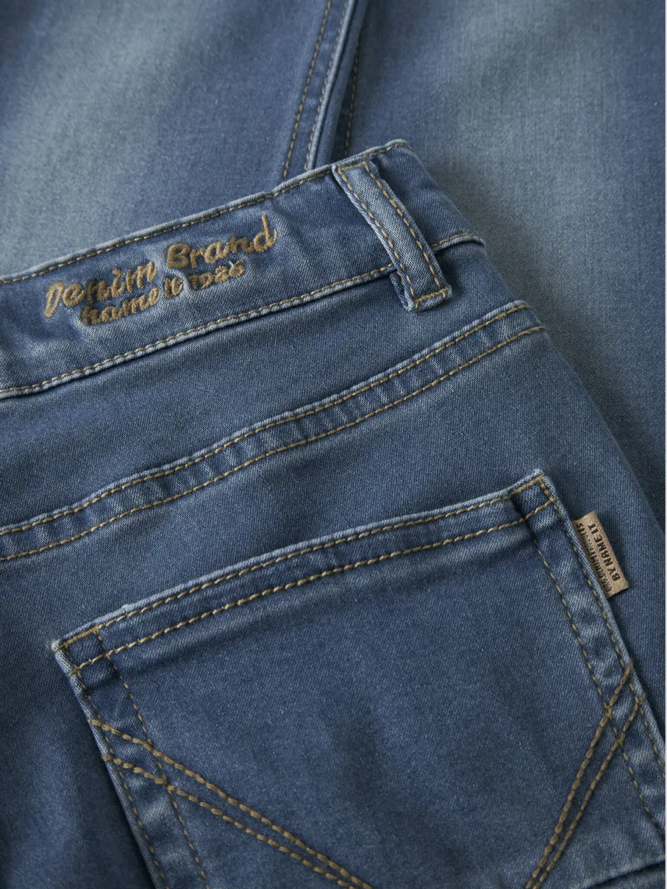 NAME IT KIDS slim fit jeans NKMTHEO stonewashed medium blue denim, foto 5