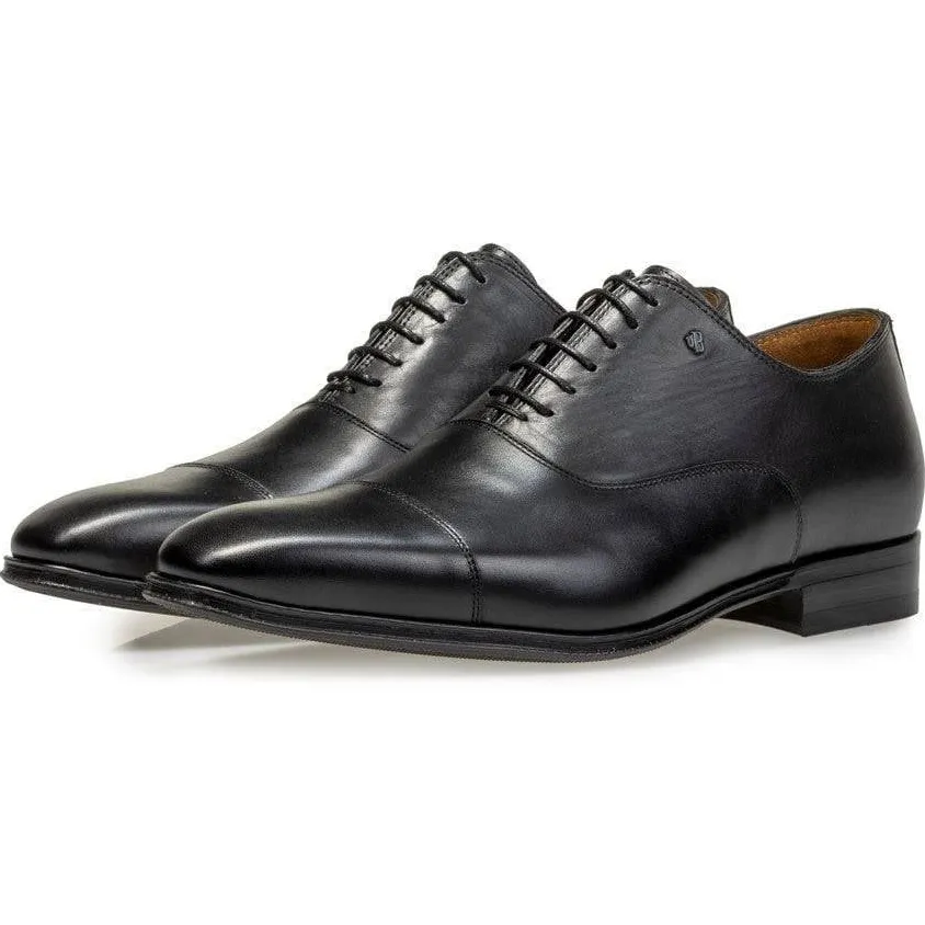 Floris Van Bommel Raffa 02.02 leren veterschoenen zwart, foto 3