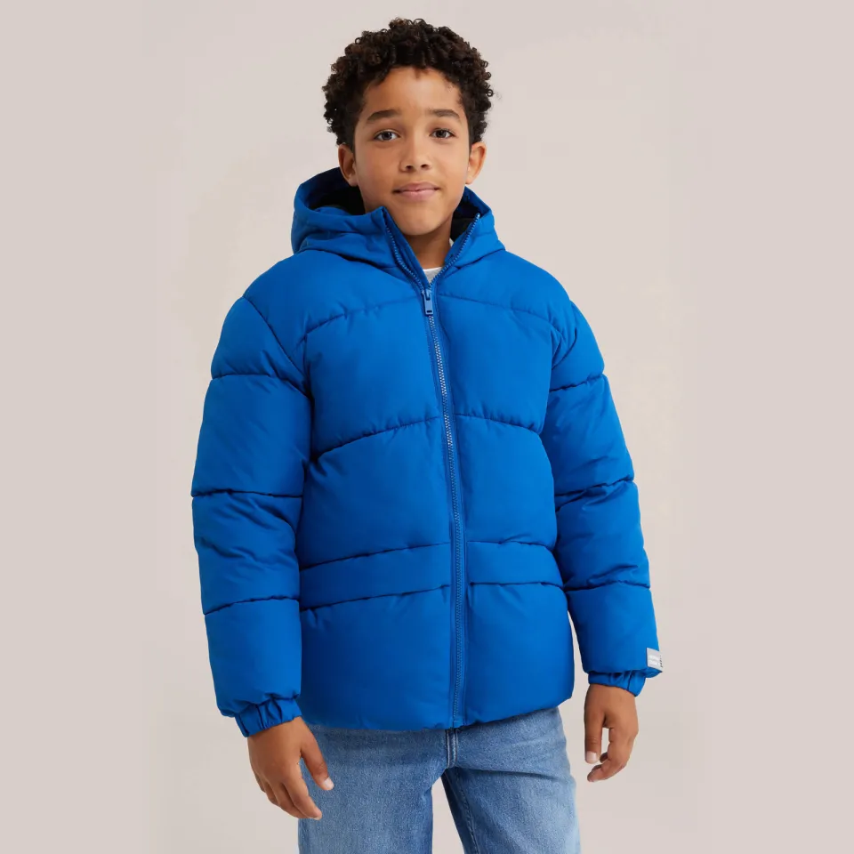 WE Fashion winterjas blauw, foto 4