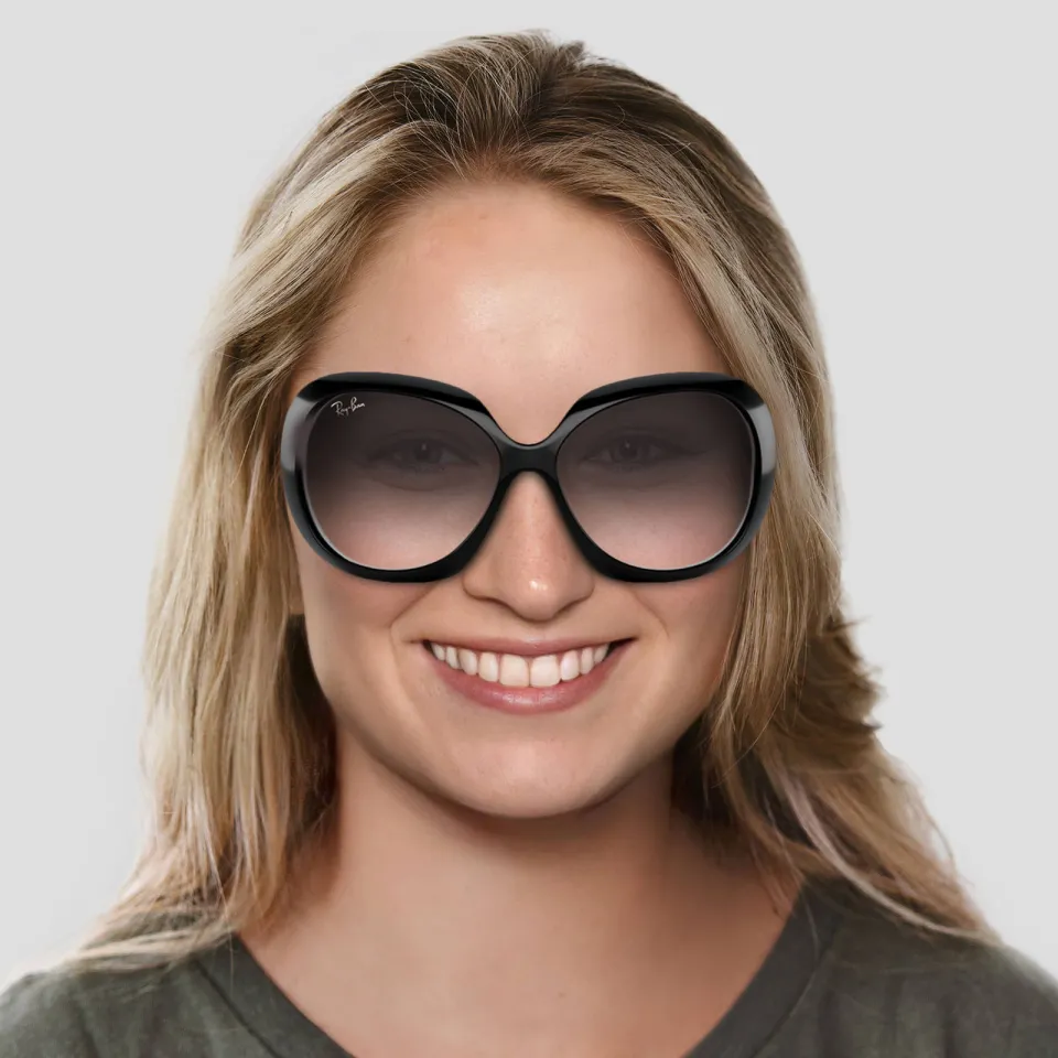 Ray-Ban Jackie Ohh II 0RB4098 zonnebril zwart, foto 3