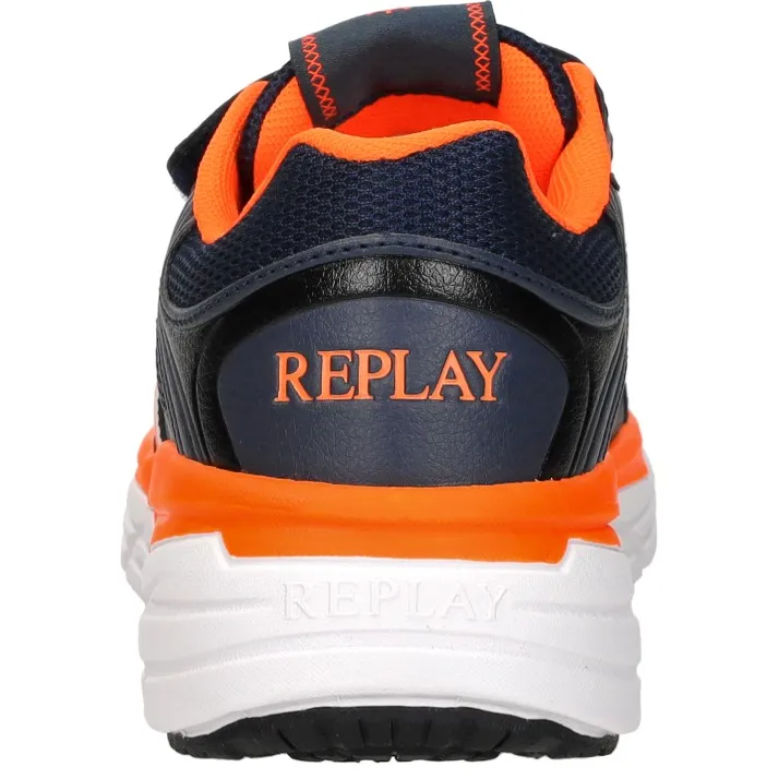 Replay Christal Jr 11 sneakers marineblauw, foto 5