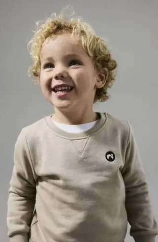 NAME IT MINI sweater NMMVIMO lichtbruin pure cashmere, foto 5