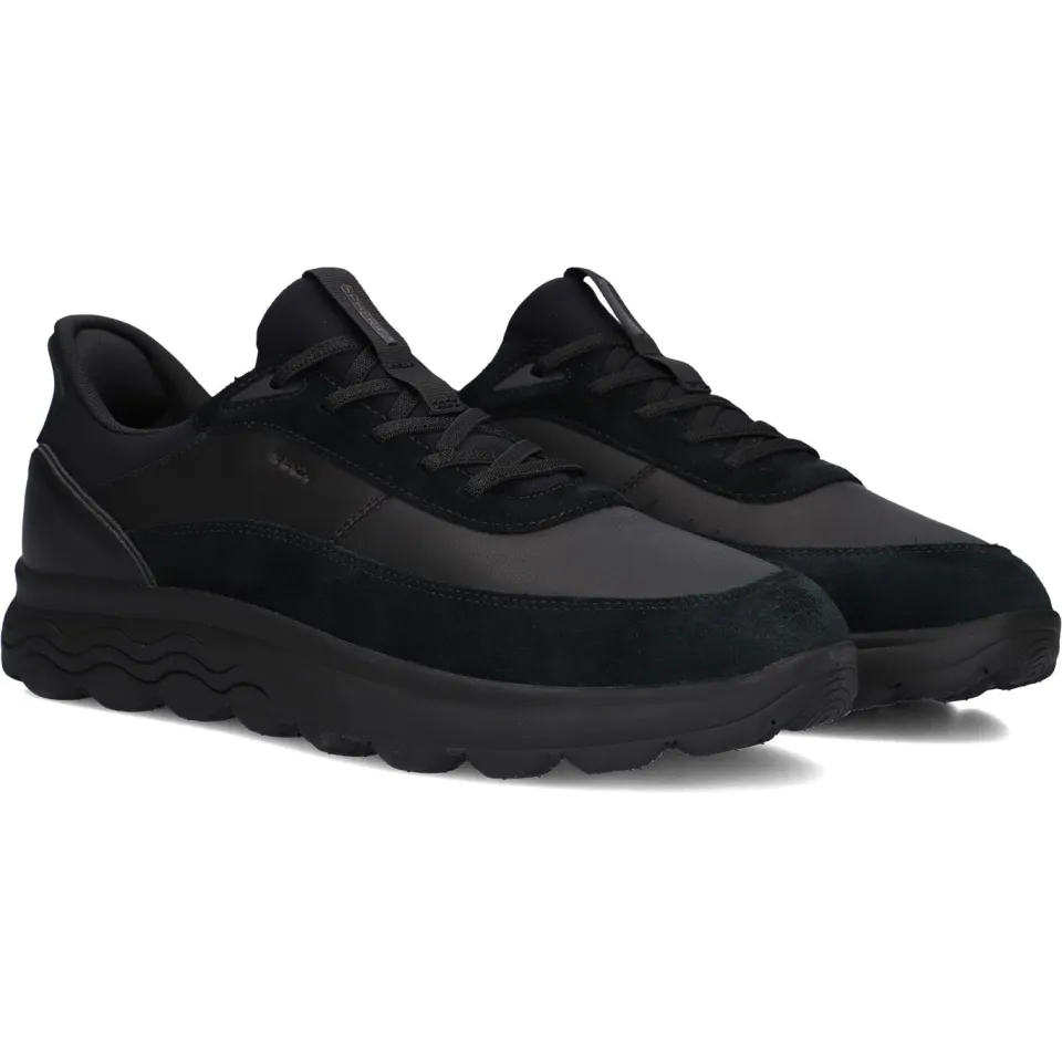 Geox U Spherica Plus lage sneakers zwart, foto 2