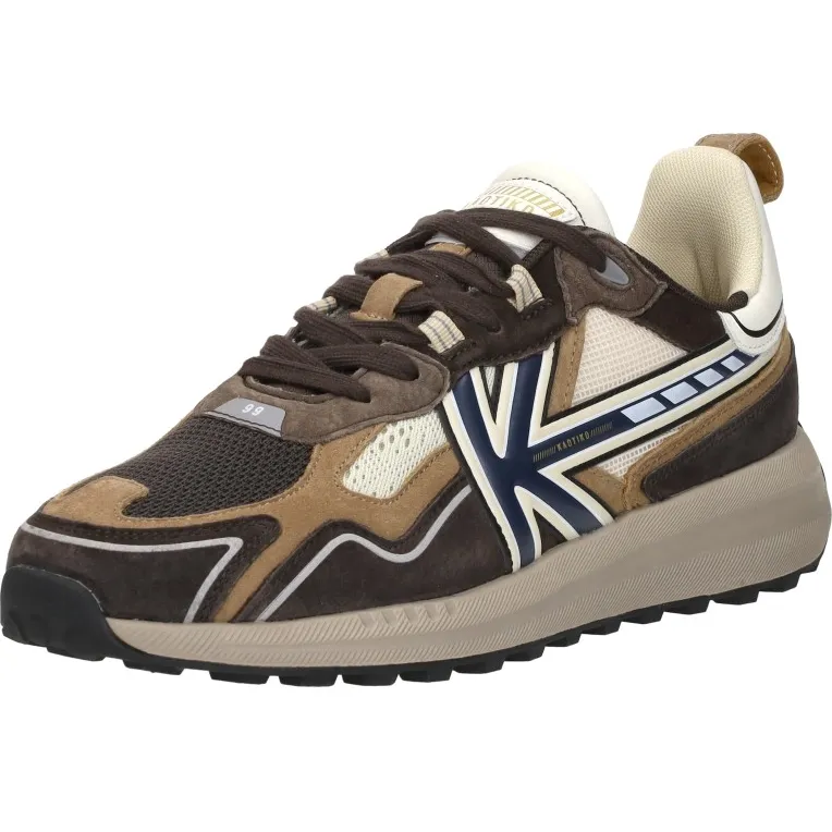 Kaotiko Vancouver Tech lage sneakers bruin, foto 3