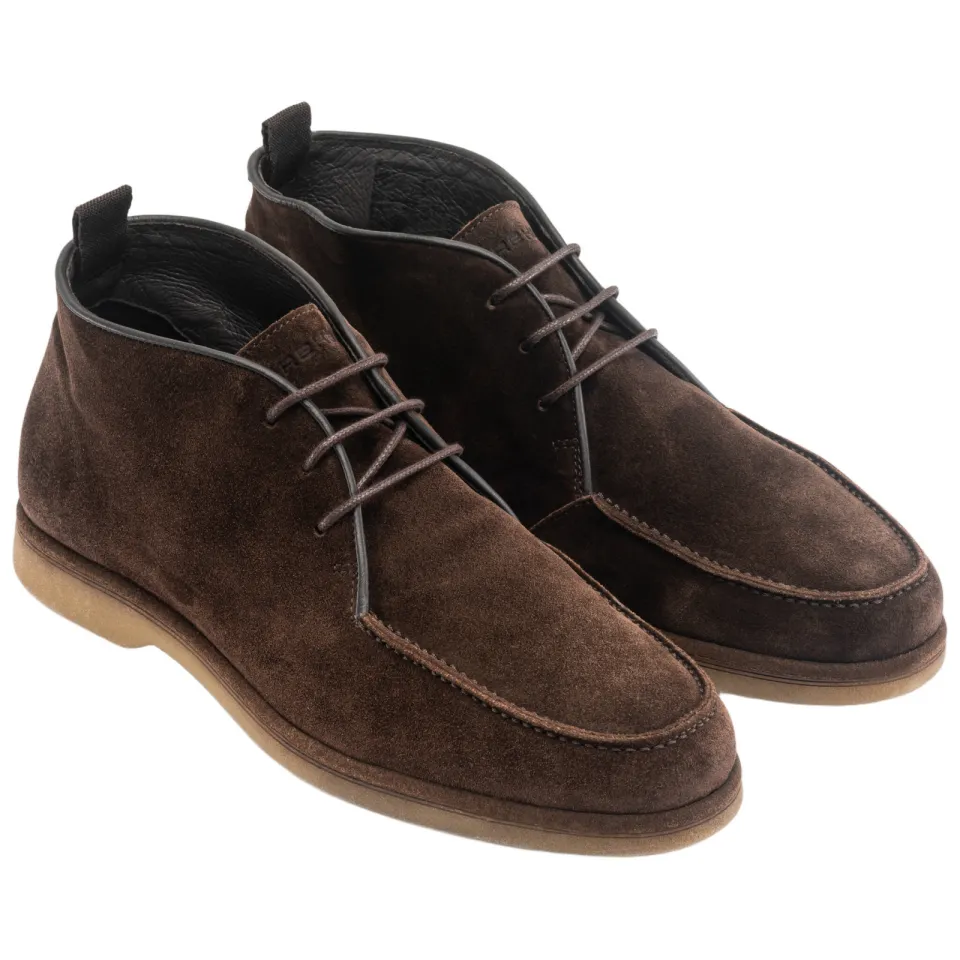 Rehab Collin suède veterboots - donkerbruin, foto 6