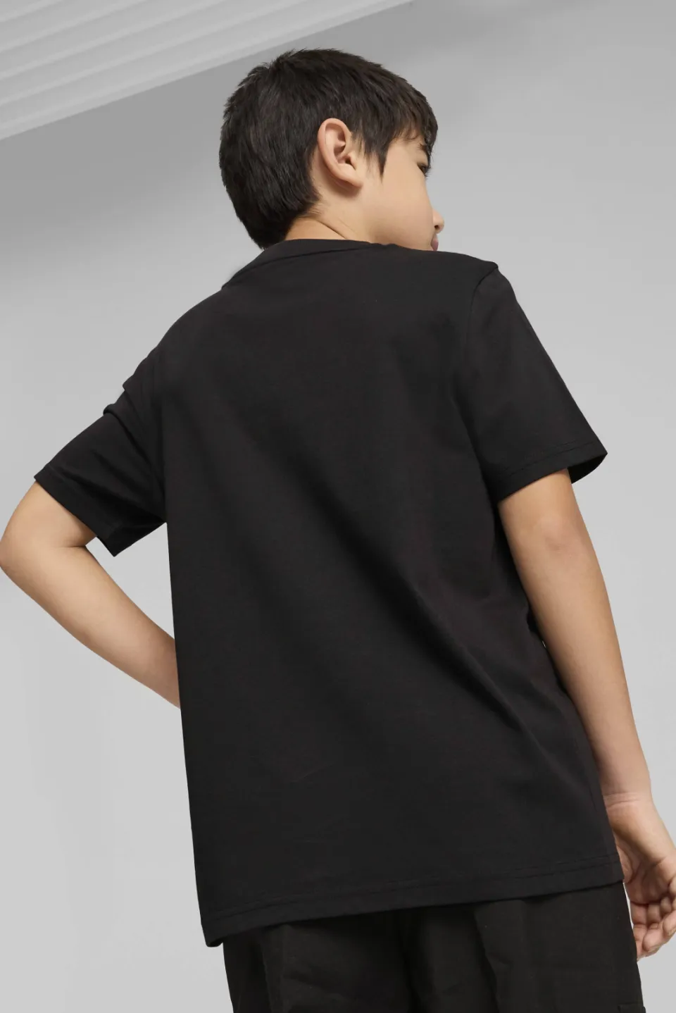 Puma ESS No. 1 Logo t-shirt zwart, foto 4