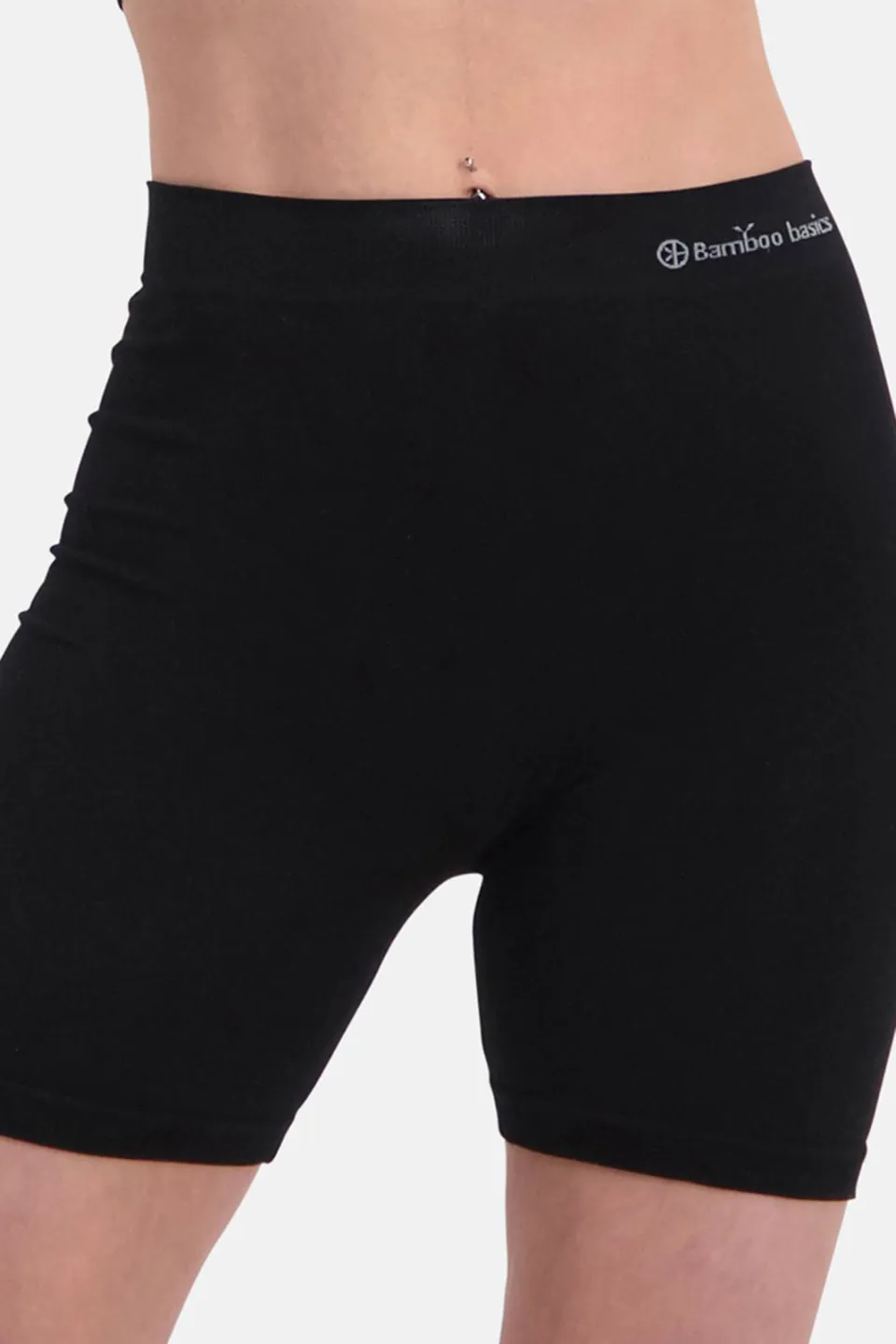 Bamboo Basics Suze biker short zwart, foto 5