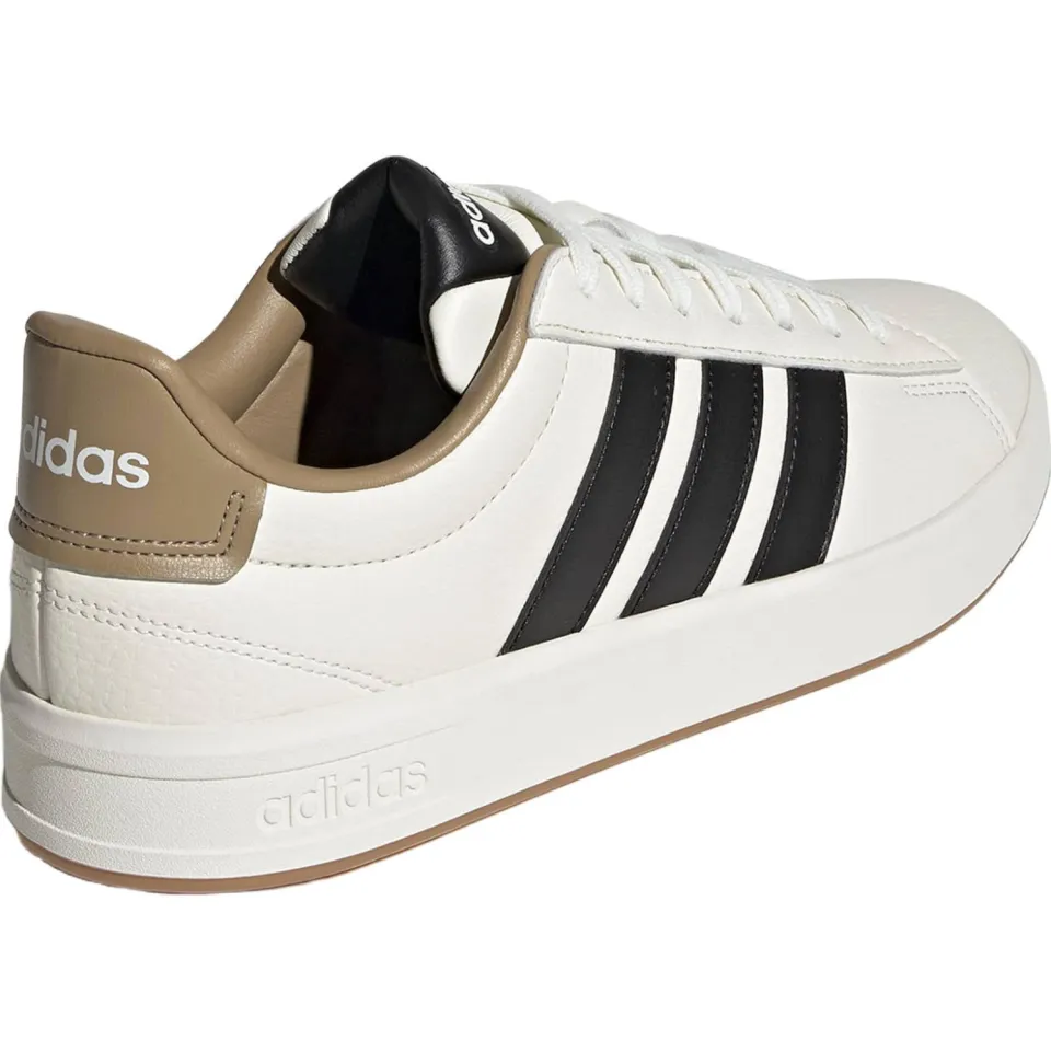 Adidas Sportswear Grand Court 3.0 imitatieleren sneakers - ecru/zand, foto 3