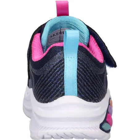 Skechers S-Lights sneakers met lichtjes - blauw/roze, foto 5