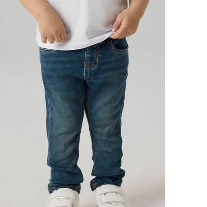 NAME IT MINI slim fit jeans vintage dark blue denim, foto 3