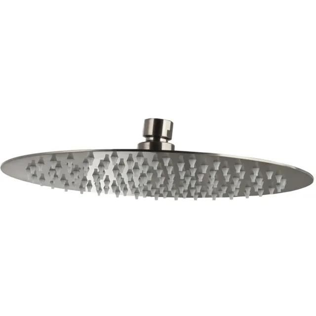 Sanilux Mia Ultra Thin hoofddouche rond 30 cm geborsteld gunmetal