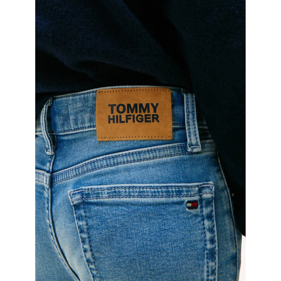 Tommy Hilfiger flared jeans light blue denim, foto 6