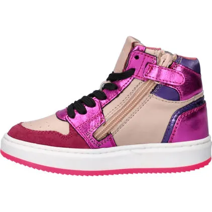 Nelson Kids leren sneakers roze, foto 3