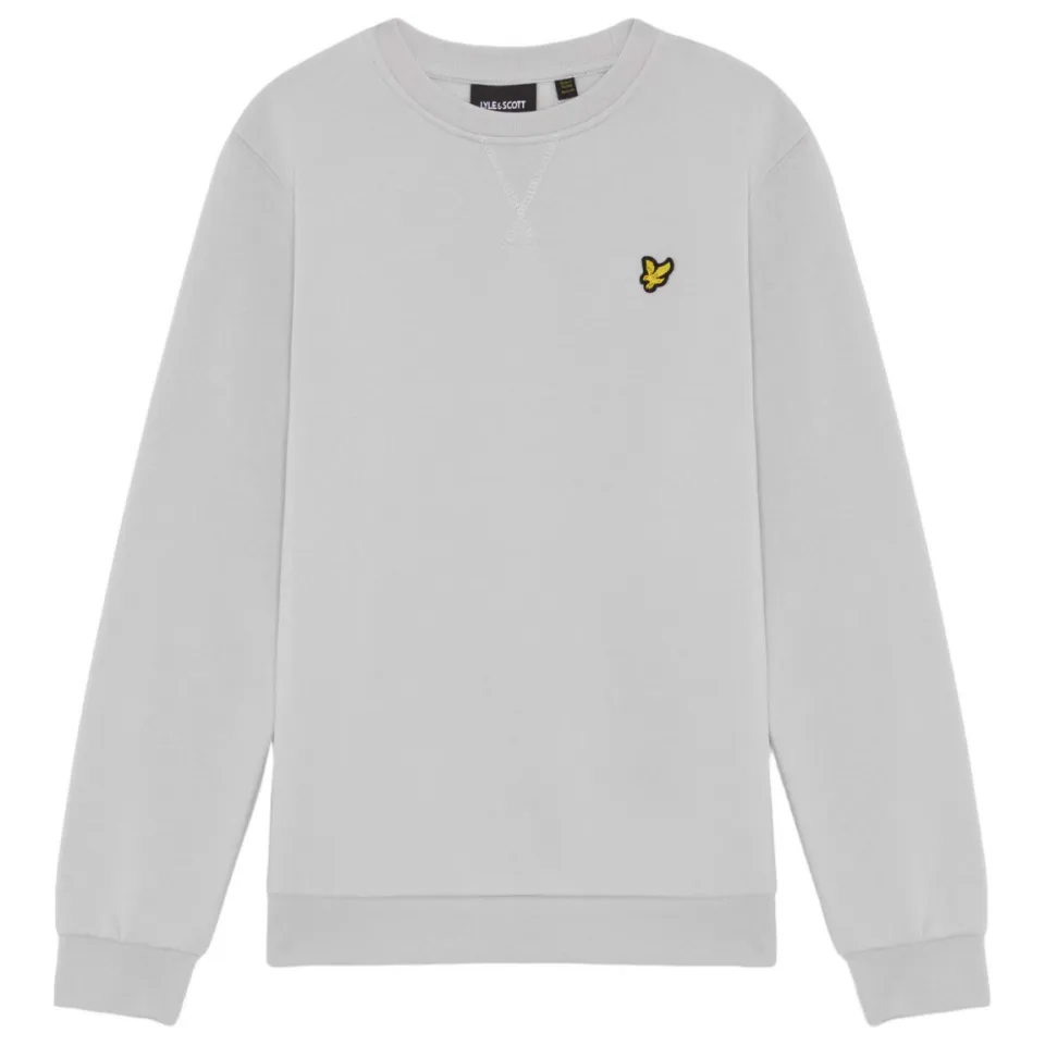 Lyle & Scott Jongens Truien & Vesten Brush Back Crew Neck Sweatshirt - Lichtgrijs, foto 2