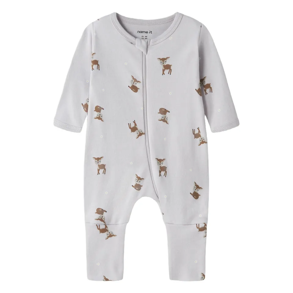 NAME IT baby pyjama lichtpaars multi, foto 3