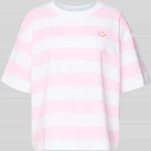 Mey Pyjamabovendeel met motiefprint roze