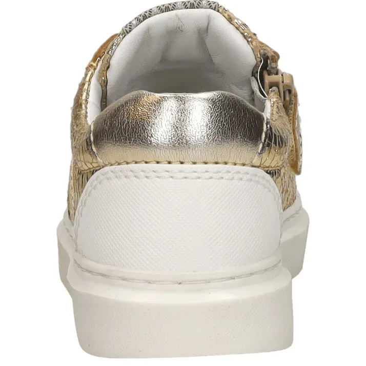 Keq lage sneaker goud, foto 4