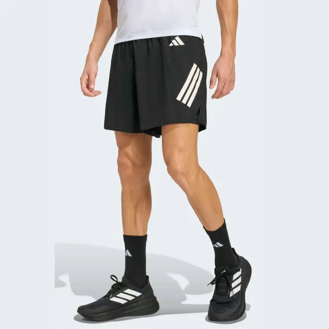 Adidas Performance ADI365 Formotion 2-in-1 hardloopshort - zwart Zwart/wit