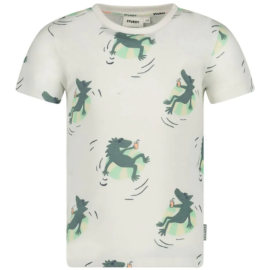 Sturdy Lagoon Legends T-shirt wit, foto 2