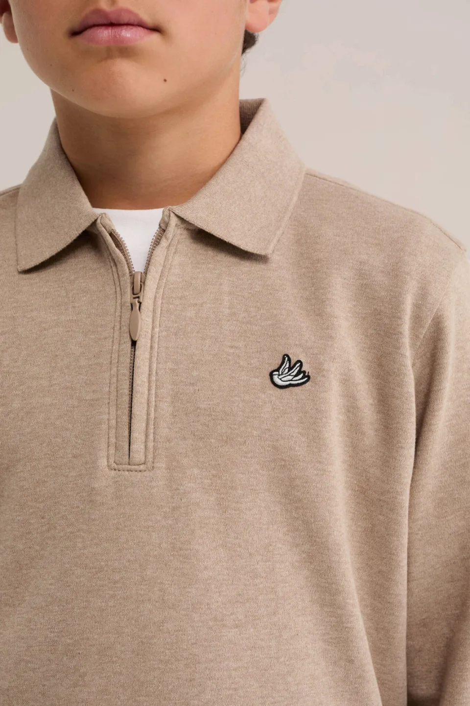 WE Fashion sweater - lichtbruin, foto 6