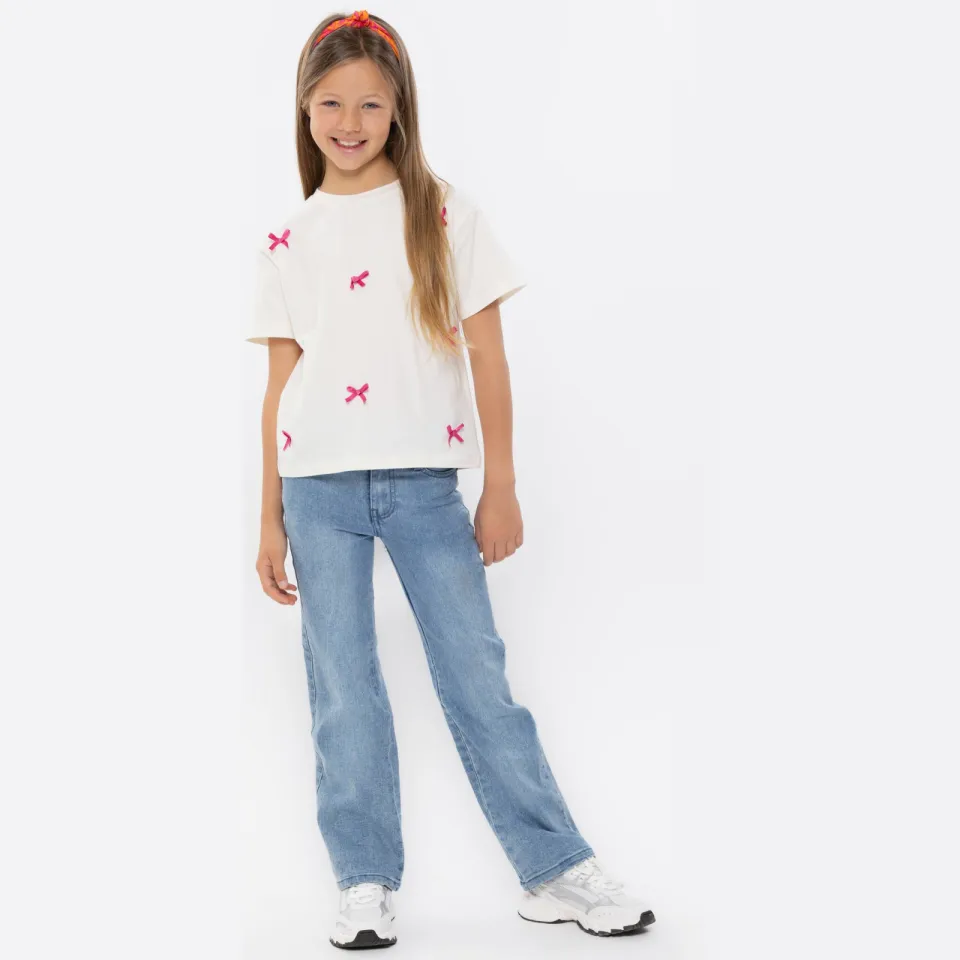 No Way Monday wide leg jeans light blue denim, foto 5