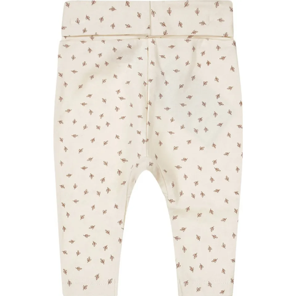 Dirkje broek met all-over print offwhite bruin, foto 3