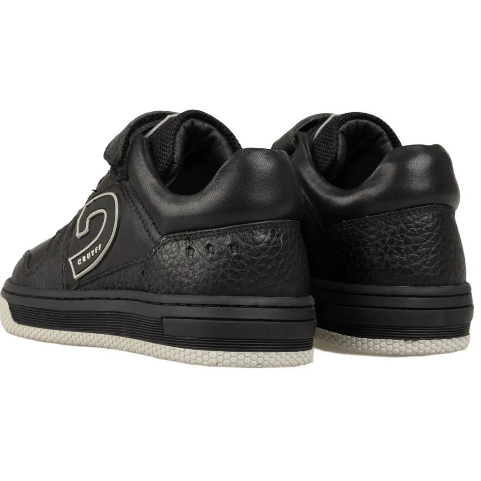 Cruyff leren sneakers - zwart/grijs, foto 5