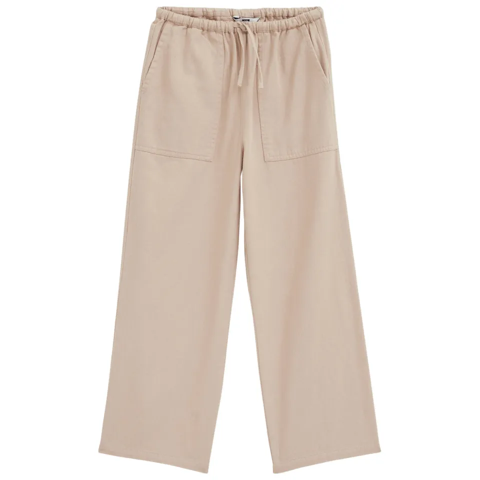 WE Fashion loose fit casual broek beige, foto 2