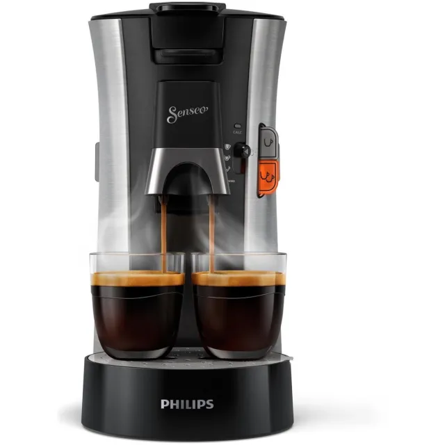 Philips Senseo Select CSA250/10 koffiezetapparaat zilver zilver-zwart