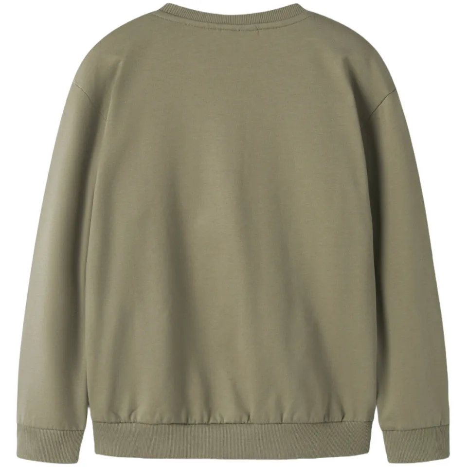 NAME IT KIDS sweater met print - groen, foto 2