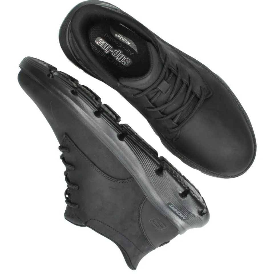 Skechers Arch Fit Garza veterschoen zwart, foto 5
