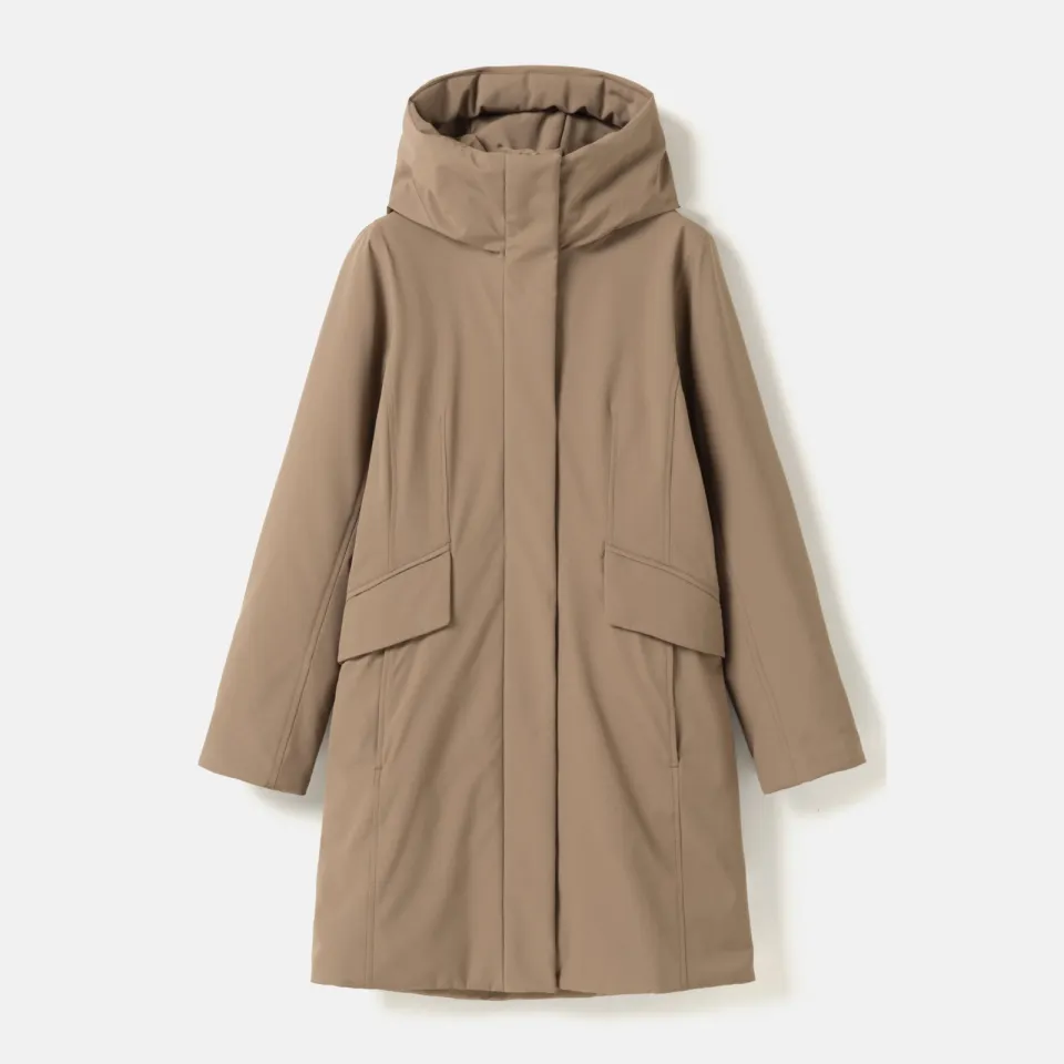 Elvine Sophie winterjas taupe, foto 2