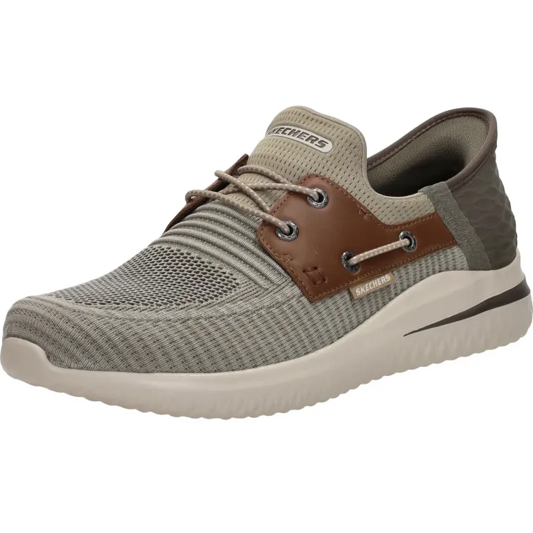 Skechers Slip-Ins Delson 3.0 instappers taupe, foto 3