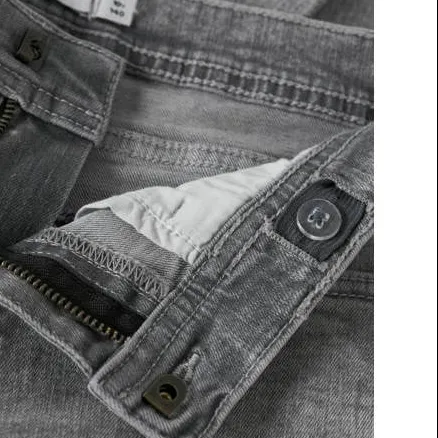 NAME IT KIDS NKMSILAS slim fit jeans - grijs, foto 4