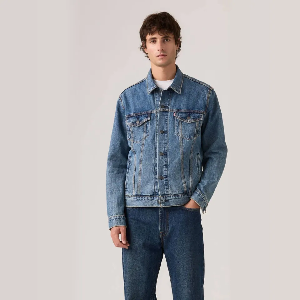 Levi's denim spijkerjas blauw, foto 4