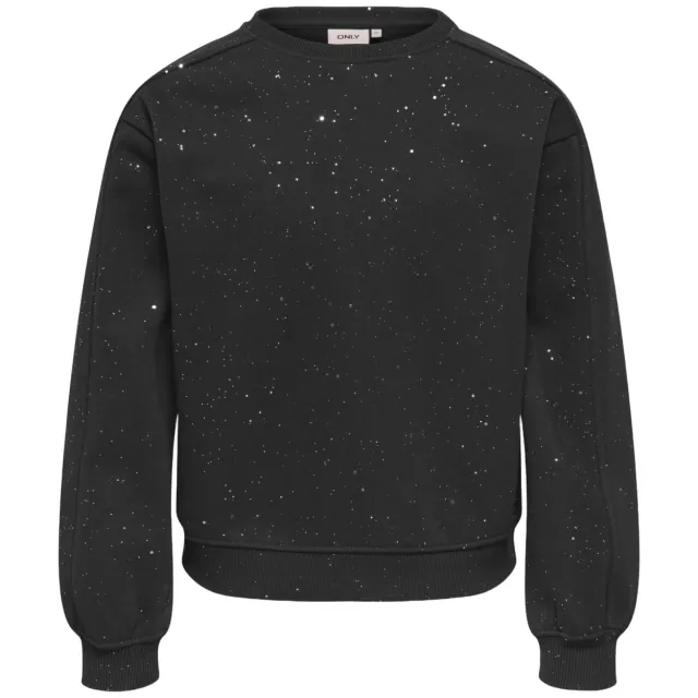 Only KIDS ONLY GIRL sweater met glitters - zwart