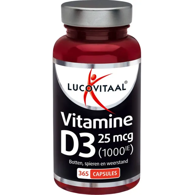 Lucovitaal Vitamine D3 25 mcg capsules