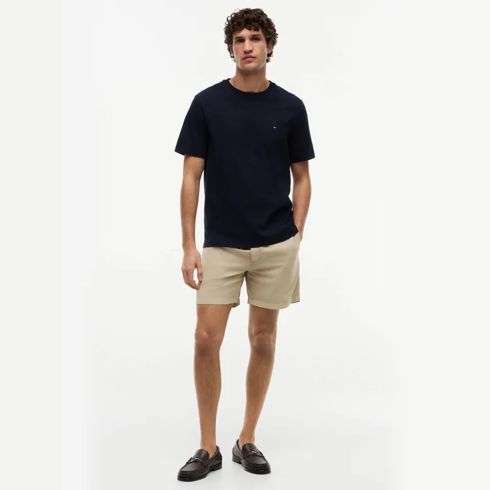 Tommy Hilfiger regular fit T-shirt ESSENTIAL donkerblauw