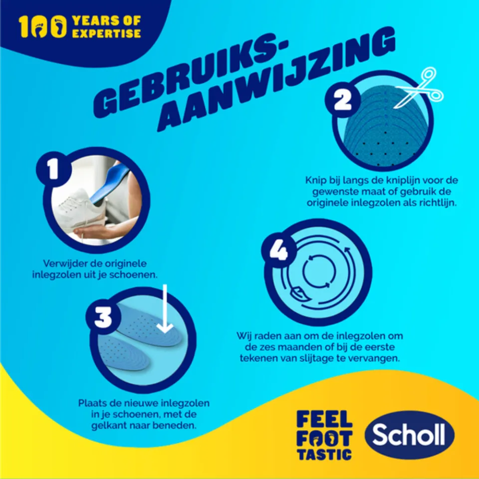 Dr. Scholl's GelActiv Inlegzolen Casual Large-46.5 1 paar, foto 5