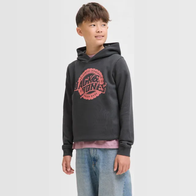 Jack & Jones JUNIOR hoodie zwart