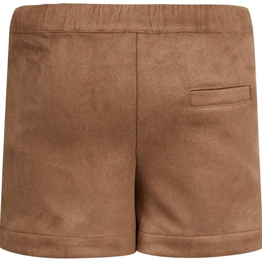 Shoeby suèdelook korte skort bruin, foto 2