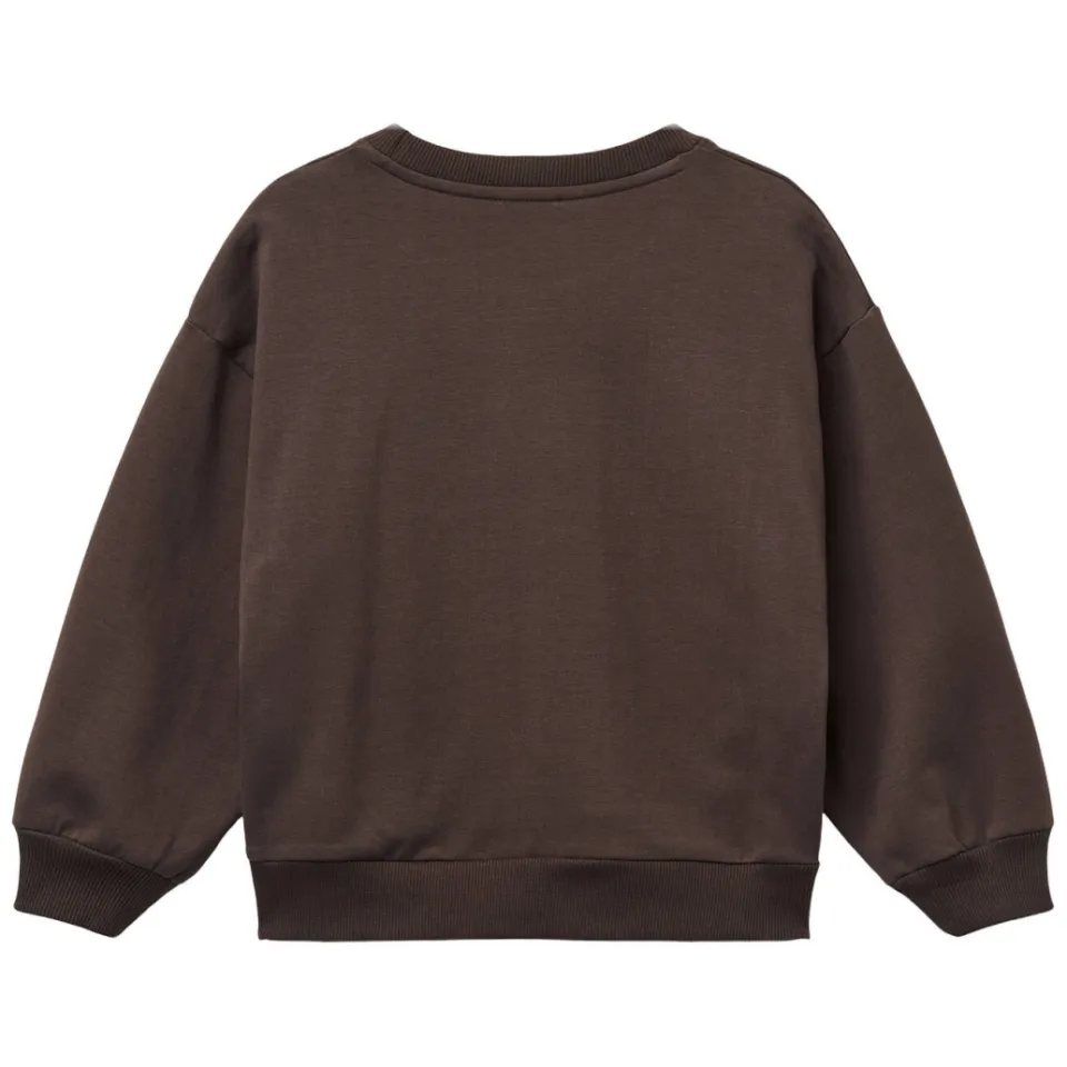 Copenhagen Colors sweater - donkerbruin, foto 3