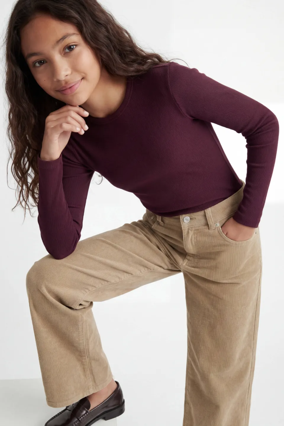 JJXX GIRL longsleeve paars, foto 6