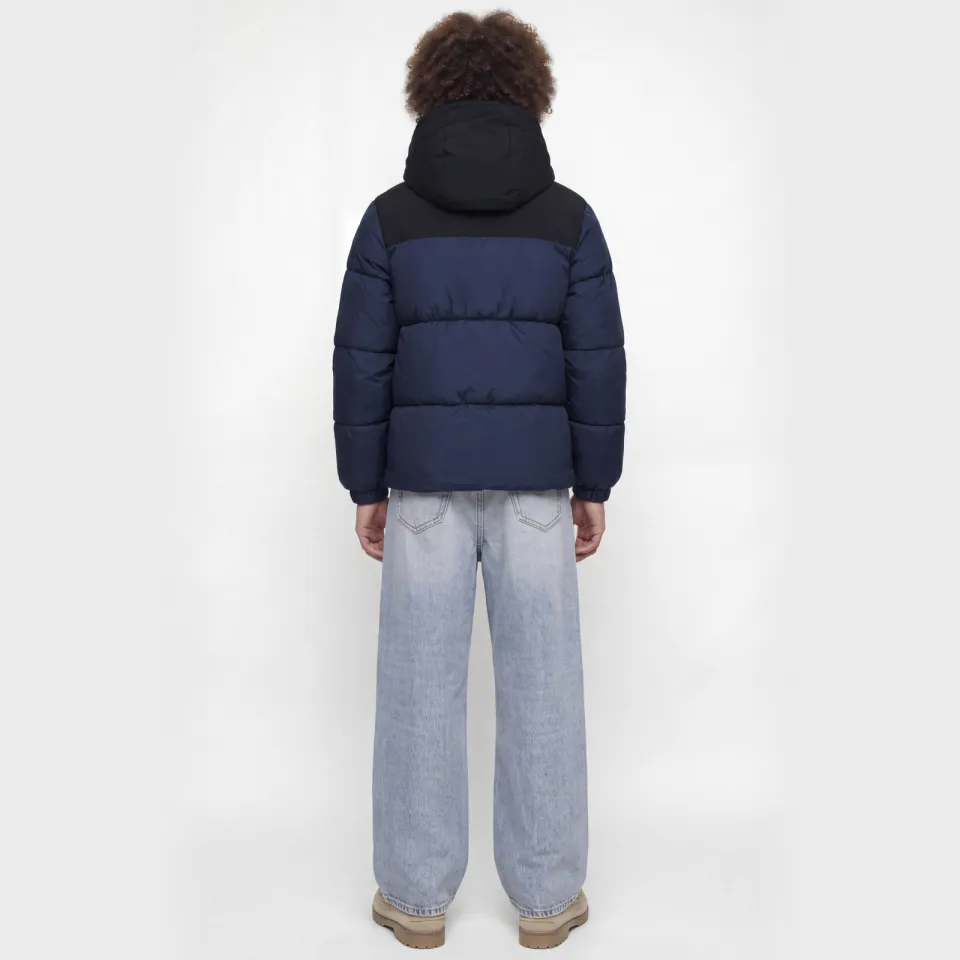 Jack & Jones Raze puffer winterjas donkerblauw donkerblauw / zwart, foto 3