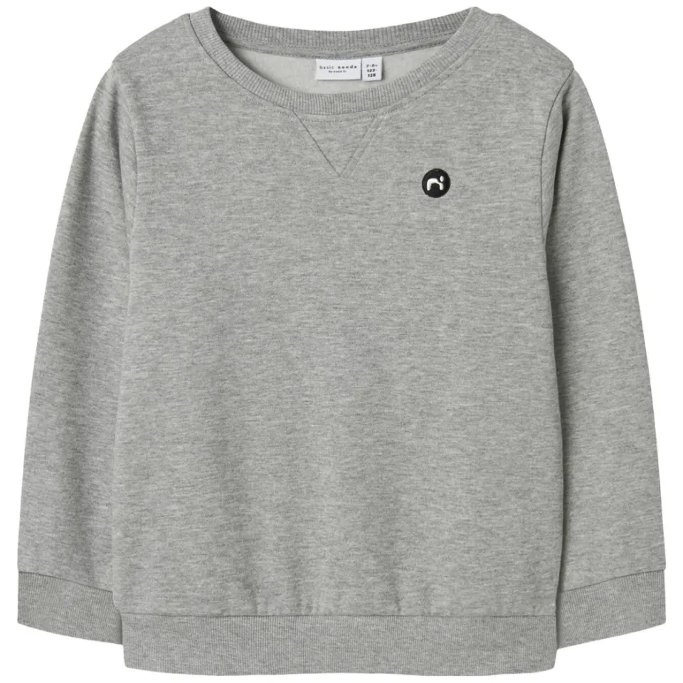 NAME IT KIDS sweater grijs melange, foto 3