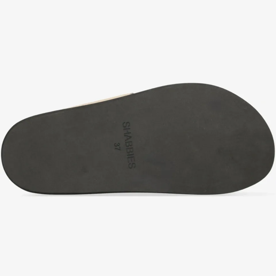 Shabbies Amsterdam Inga Close slipper Suède Taupe, foto 4