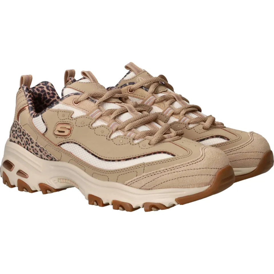 Skechers D'Lites 118500 sneakers beige, foto 3
