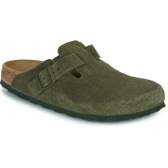 Birkenstock Klompen BIRKENSTOCK Boston Green