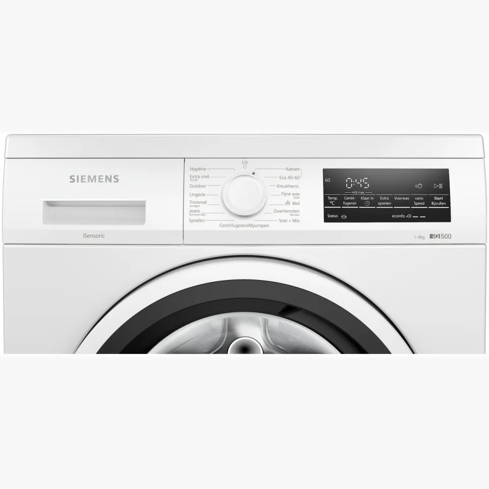 Siemens WU14UT20NL wasmachine wit, foto 3