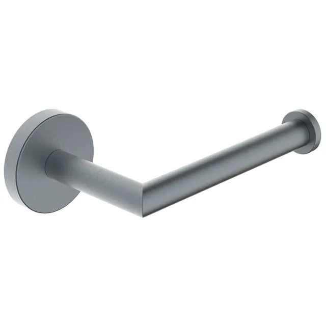 Boss & Wessing Toiletrolhouder BWS Antonia Met Vaste Arm Gunmetal grijs